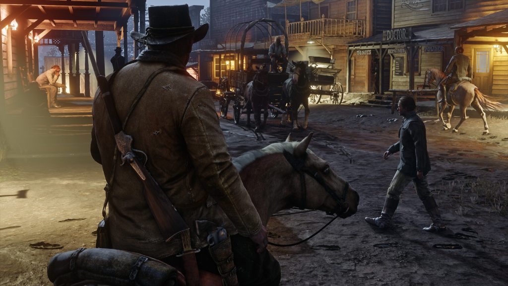 Red Dead Redemption 2 looks stunning with its great use lighting and other visual effects