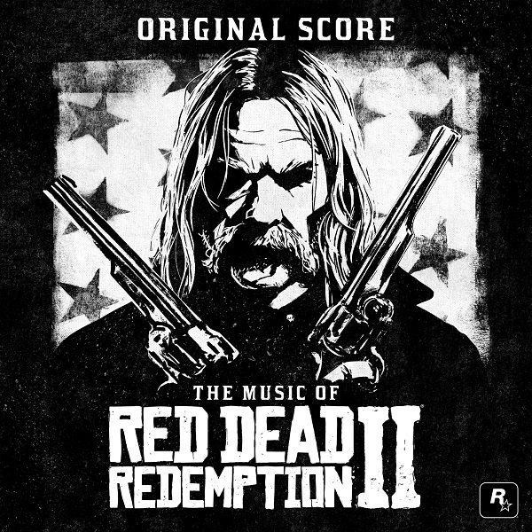 The album cover for the original score of Red Dead Redemption 2.